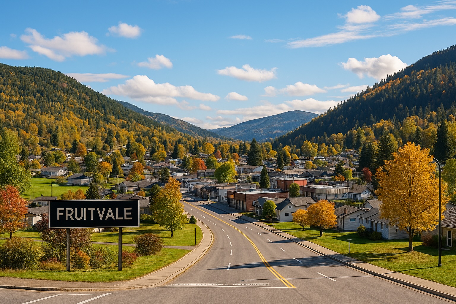 living in fruitvale bc